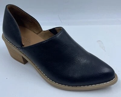 Botines de mujer Cynthia Rowley Eddie talla 6,5 M negros de imitación de cuero Foto 1 de 4