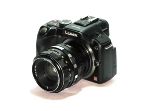 50mm= lens 100mm f.18 on LUMIX G HD 4K Micro 4/3 Digital PEN G6 G2 G5 G3 GF5 - Picture 1 of 2