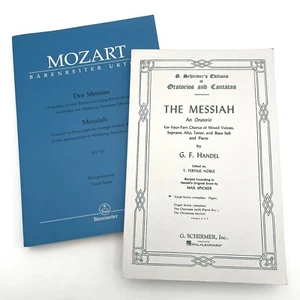 Mozart Barenreiter Urtext Messias KV 572 & Der Messias Ein Oratorium Schirmer - Bild 1 von 21