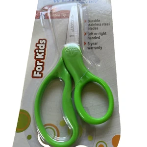Westcott Kinder 5 Zoll grün spitze Spitze Schere Edelstahl rechts links Hand - Bild 1 von 13