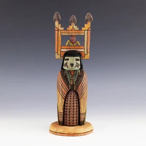 INDIANER HOPI MAIS MAIDEN KACHINA VON TYSON NEQUATEWA - Bild 1 von 8
