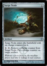 MTG magic cards 1x x1 NM-Mint, English Surge Node - Foil New Phyrexia