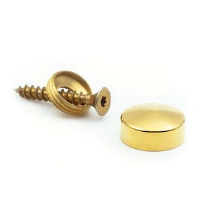 Zierkappe vergoldet- dekorative Schraubenabdeckung - Bild 1 von 1