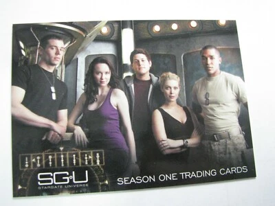 Stargate Universe Season 1 Convention Promo Card CP1  2010 Rittenhouse - Image 1 of 2