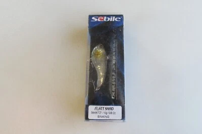 Caja #3 Sebile Flatt Shad 54 Sinking PX Color 1ª Generación Crankbait Nuevo En Caja Foto 1 de 2