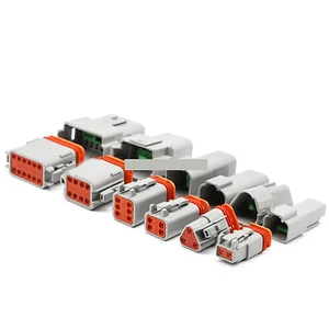 DEUTSCH DT SERIE MULTISTECKER WASSERDICHT STECKER 2 3 4 6 8 12-FACH PIN - Bild 1 von 23
