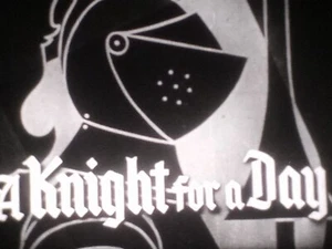 Goofy - Knighy For A Day, B/W, Disney, 1946, 16mm, 400ft Reel - Picture 1 of 7
