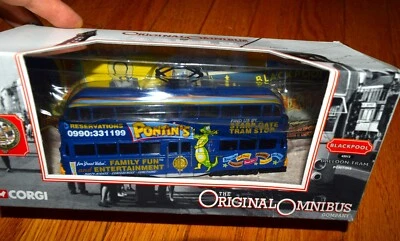 Corgi 1:76 Scale Original Omnibus No. 43512 Blue Blackpool  Balloon Tramp - Image 1 of 4
