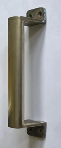 VINTAGE 1960’s CHROMED BRASS DOOR PULL - Picture 1 of 6