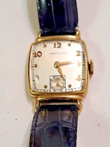 Vintage 1950's Hamilton Men's Watch - Gold Filled - Picture 1 of 2