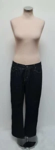 Jeff Banks 24:7 Regular Fit Denim Jeans 34/30 Dark Blue (BFD) - Picture 1 of 9