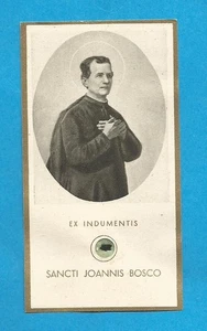FROMMES BILD RELIQUIE HEILIGER JEAN BOSCO PARZELLE SEINER KLEIDUNG EX BEKLEIDUNG - Bild 1 von 4