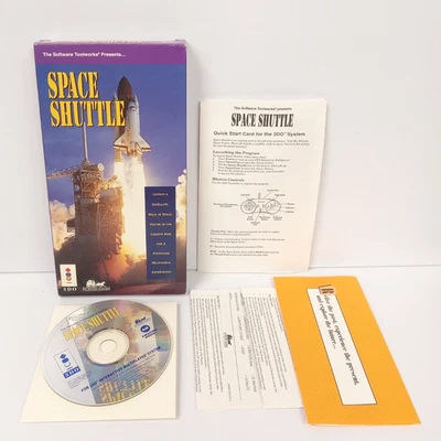 Space Shuttle (Panasonic 3DO, 1993) - CIB Complete in Long Box, Free Shipping! - Image 1 of 4