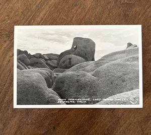 Postal de Lost Horse Valley 29 Palms, CA FRASHERS RPPC - Imagen 1 de 2