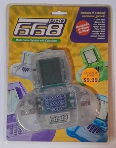 Pro 668 Handheld Multi-Game System with Calculator - Picture 1 of 2