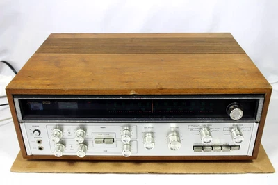 VINTAGE SANSUI QRX-3500 4-CHANNEL RECEIVER TESTED & WORKING GOOD BUT SOLD AS-IS - Image 1 of 4