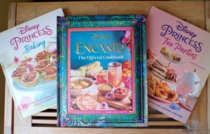 Lot of 3 Disney Cookbooks Princess Tea Parties, Princess Baking & Encanto - Picture 1 of 15