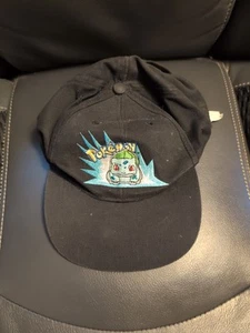 Vintage Pokemon Hat Strapback Bulbasaur Nintendo 1999 Youth - Picture 1 of 5