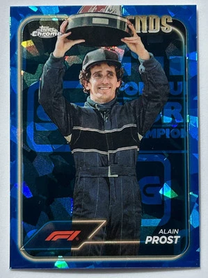 Alain Prost 2024 Topps Chrome Sapphire Formula 1 #195 🔥 - Image 1 of 2