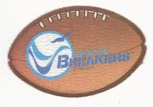 USFL 1982 Boston Breakers 4" New Football Team Patch - Bild 1 von 1