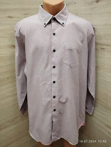 Brook Taverner Ultimate Check Plaid Casual Men Shirt Size XL Long Sleeve 17.5 35 - Picture 1 of 8