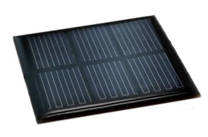 Solarzelle 1,5V 250mAh Solar Solarmodul 6cm x 6cm Mini Kleine Hobby Zelle - Bild 1 von 3