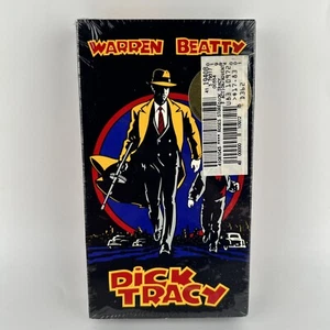 Dick Tracy VHS BVHV Stamp Touchstone Warren Beatty Madonna SEALED RARE GIFT Ed.! - Picture 1 of 9