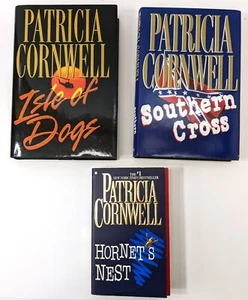 Patricia Cornwell Andy Brazil Trilogy Hornet’s Nest Southern Cross Isle of Dogs - Picture 1 of 5