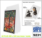 Posterhüllen A2 PLUS GIGANT Innen-Format 480x640mm Folie 0,2mm SAFE 9231 1 Pack