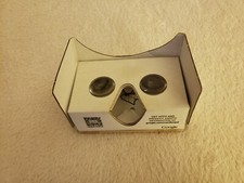 Google Cardboard Virtual Reality VR from about 2014-2015 in awesome condition 