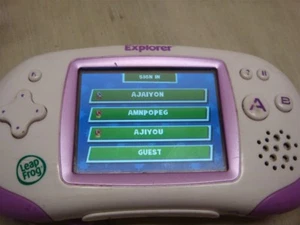 LeapFrog Leapster Explorer Touch Learning Game System With Tangled Game - Picture 1 of 9