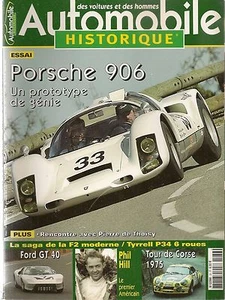 HISTORISCHES AUTO 36 PORSCHE 906 FORD GT40 TOUR DE CORSE 1975 PHIL HILL - Bild 1 von 2