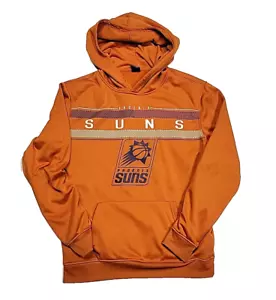 NBA Denver Phoenix Sunes Basketball Orange Pullover Athletic Hoodie Men's Small - Picture 1 of 9