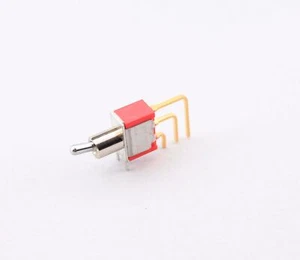 Miniature PCB Toggle Switch, RA SPDT/DPDT, On-On, On-Off-On, Horiz/Vert, Gold Co - Picture 1 of 8
