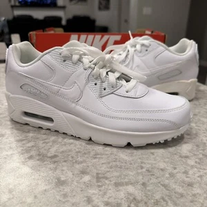 Talla 7Y (8,5 Mujer’s) - Nike Air Max 90 Bajo Blanco - CD6864-100 - Imagen 1 de 15