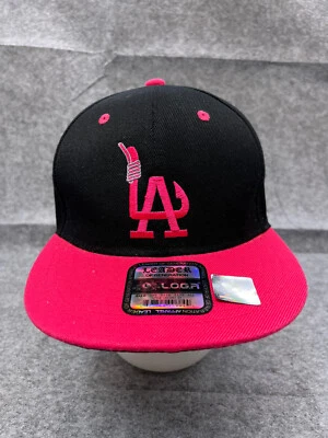 Gorra Leader LOGA Snap Back para mujer talla única negra rosa pesca poliéster Foto 1 de 4