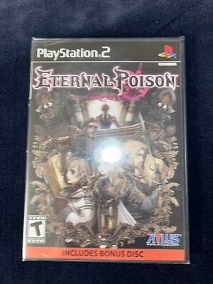 Eternal Poison Atlus Playstation 2 PS2 Complete CIB Soundtrack SEALED! - Image 1 of 4