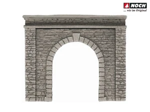 NOCH 58061 Spur H0 Tunnel-Portal, 1-gleisig, Profi-Hartschaum-Serie - Bild 1 von 7