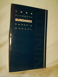 1990 Plymouth Sundance Owners Manual - Imagen 1 de 1