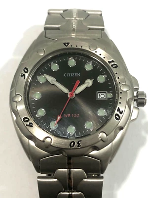 Orologio CItizen WR 100 Vintage Anni 90 garanzia 2 anni - Immagine 1 di 4