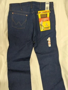 Wrangler Pro Rodeo Original Cowboy Cut Jeans Size 34×38 Dark Blue Western NEW - Picture 1 of 8