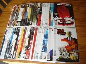 100 BULLETS 1 2 4 -34 36 - 46 48 50 HIGH GRADE (46 Books) Azzarello Risso - Picture 1 of 10