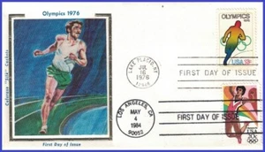 USA5 #1697 U/A COLORANO SILK FDC Combo2 Running Olympics - Imagen 1 de 1