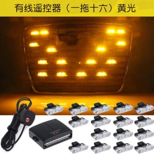 The latest car's front grille with personalized pop-up lights and 16 LED beads - Picture 1 of 6