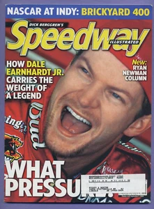 Dick Berggren's Speedway Illustrated Septiembre 2003 Dale Earnhart Jr Nascar k - Imagen 1 de 3
