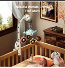 Baby Crib 3 In 1 Mobile w/remote Control/night Light Music And white noise