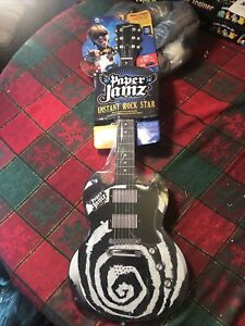 Paper Jamz black Guitar Wowwee Series 1 Instant Rock Star Factory Sealed new