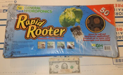 通用水培快速滑板车托盘 50 个插头包括 - 水培发芽 — 第 1/4 张图片