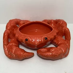 Vintage Bergschrund Seattle Crab Dip Bowl Dish Pelican Reef Collection 2003 RARE - Picture 1 of 12