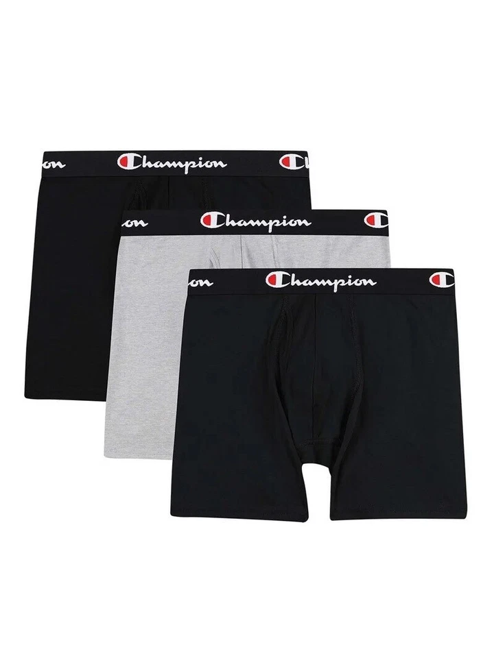   Men’s Boxer Brief 3-Pack (New) - Champion (XL 40”-42”)